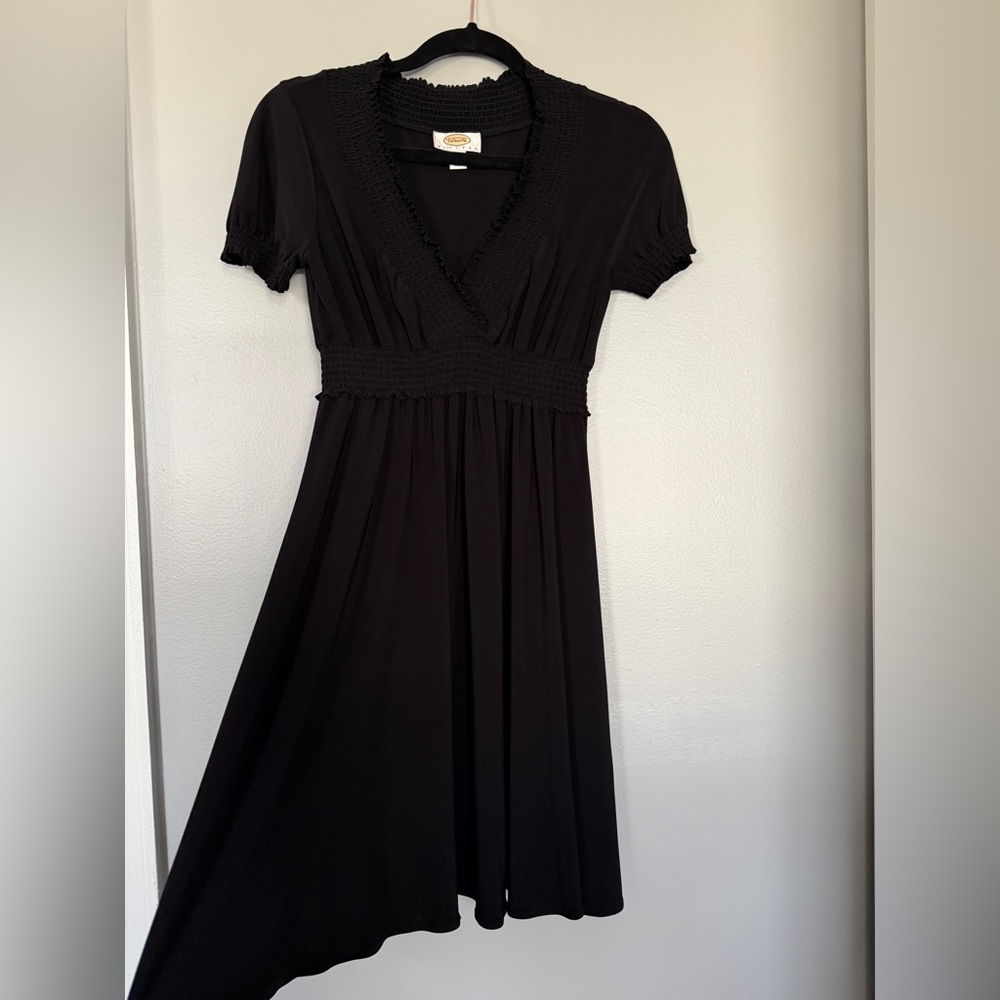 Talbots Black Mini Dress